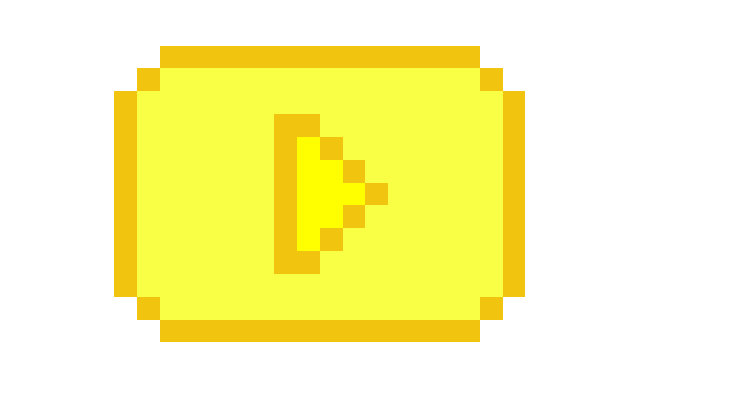 Gold Play Button Png Photos (yellow, gold, white)