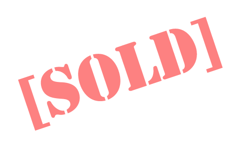 Sold Transparent Png (pink, red, white, salmon)