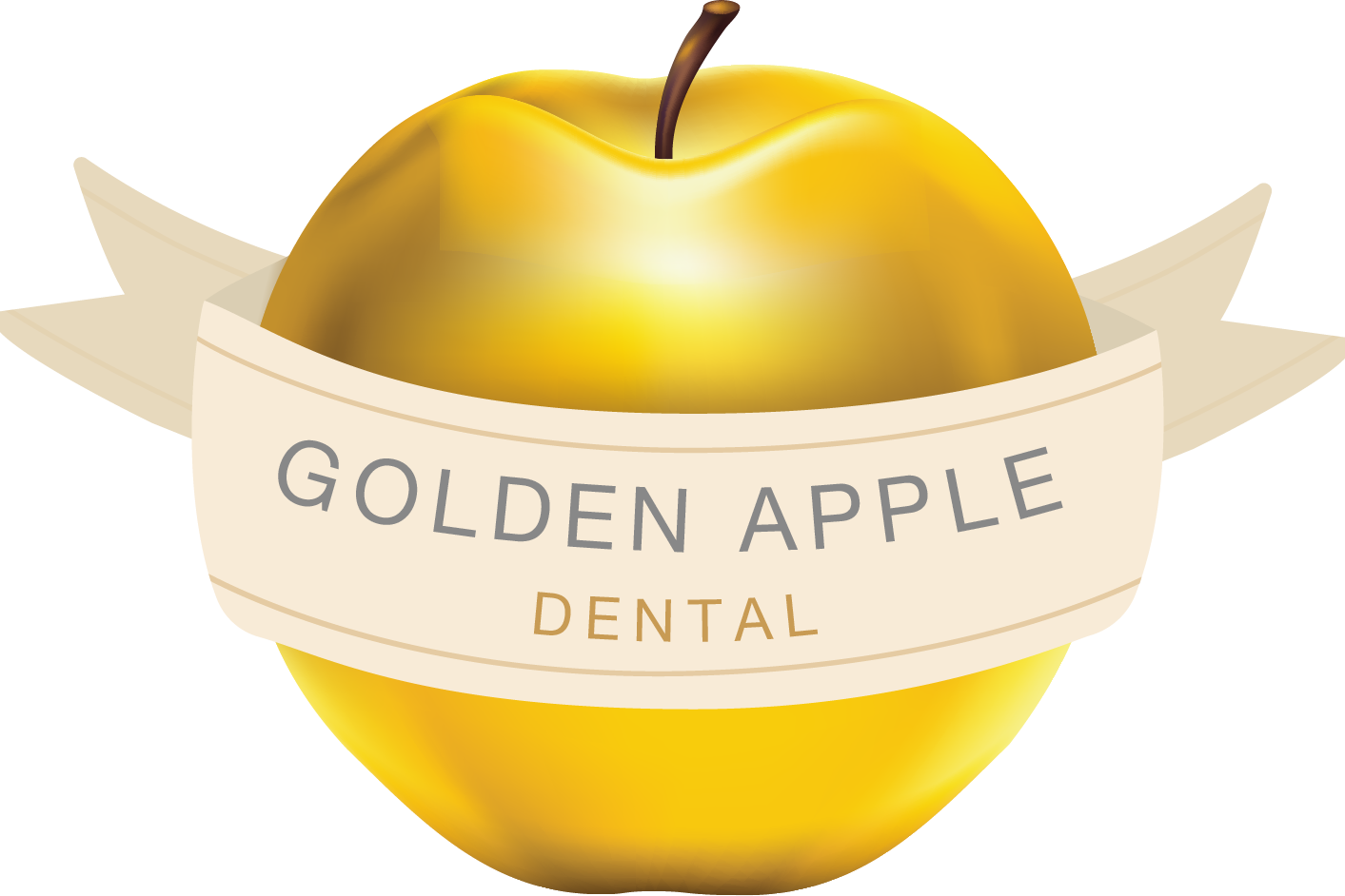 Golden Apple Png Clipart (black, gold, beige, pink)