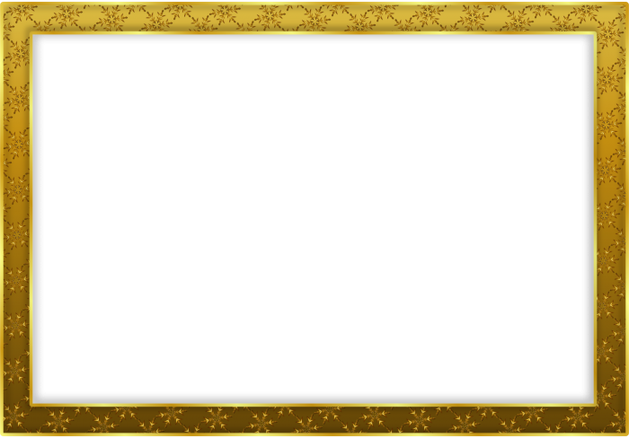 Golden Frame Png Clipart (chocolate, black, olive)