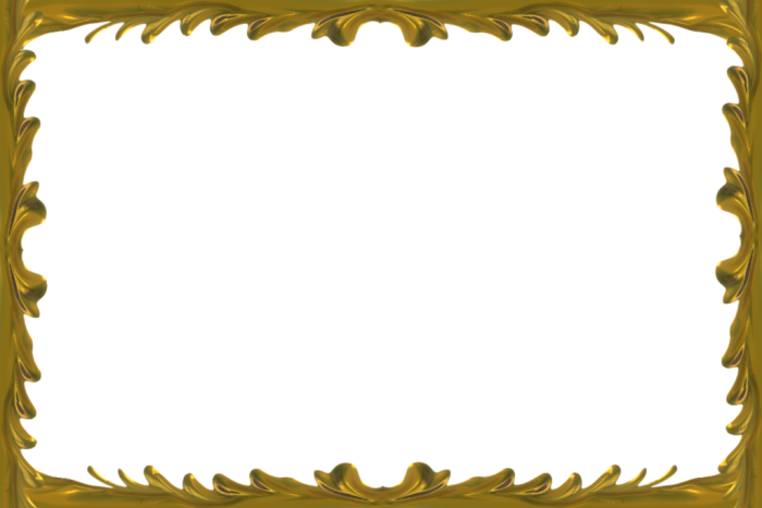 Golden Frame Png Images (black, olive)