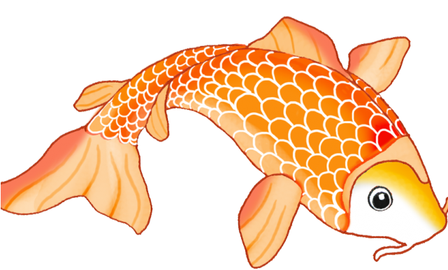 Golden Koi Fish Png Transparent Hd Photo (white, pink, black, salmon)