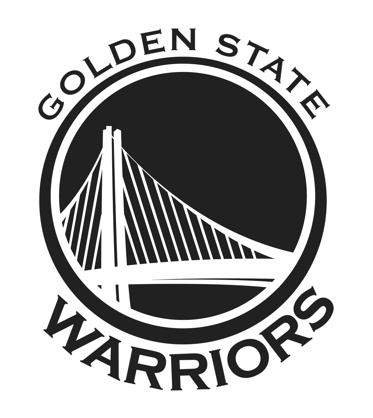 Golden State Warriors Png Transparent (black, white)