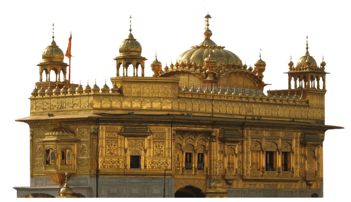 Golden Temple Transparent (black, olive)