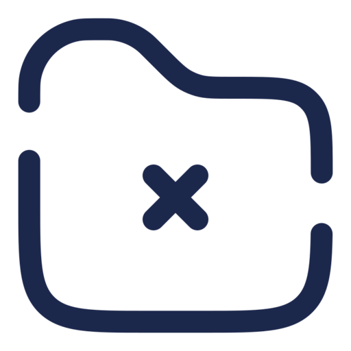 Folder Error Free Png Icon Download (navy, black)