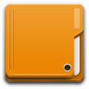 Folder Orange Free Png Icon Download (orange, black)