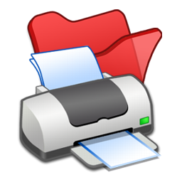 Folder Redcolor Theprinter Free Png Icon Download (chocolate, gray, salmon, black)