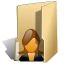 Folder User Female Free Transparent Png Icon Download (olive, silver, maroon, black, pink)