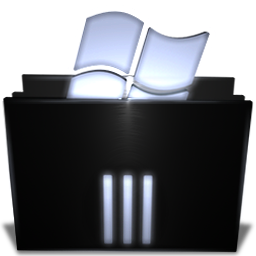 Folder Windows Free Nobackground Png Icon Download (black, white)