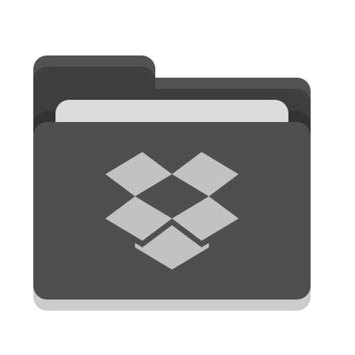 Folderblackdropbox Free Nobackground Png Icon Download (silver, indigo, black, gray, lavender)