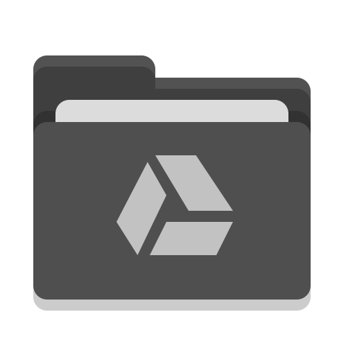 Folderblackgoogledrive Free Transparent Png Icon Download (silver, indigo, black, gray, lavender)