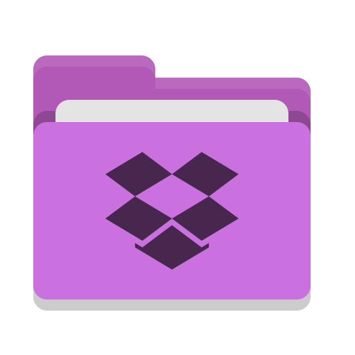 Foldermagentadropbox Free Png Icon Download (indigo, black, gray, lavender, violet)