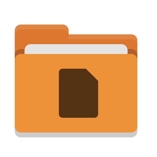 Folderorangedocuments Free Transparent Png Icon Download (salmon, maroon, black, lavender, chocolate)