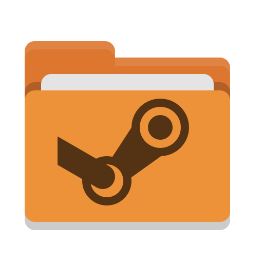 Folderorangesteam Free Transparent Png Icon Download (salmon, maroon, black, lavender, chocolate)