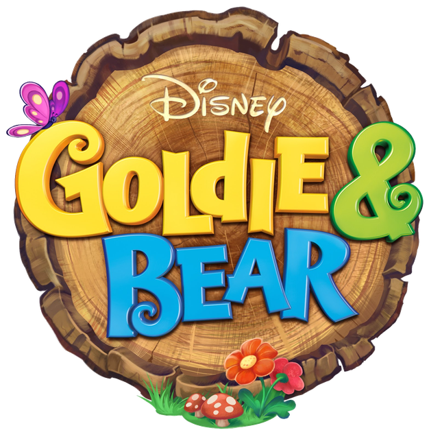 Goldie And Bear Png Transparent Image (black, gold, greenish blue)