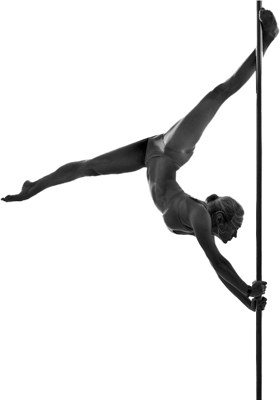 Pole Dance Art Png (black)