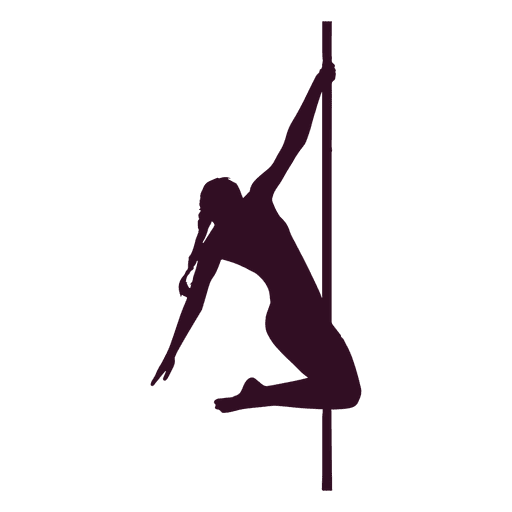 Pole Dance Png Image File (black, gray)