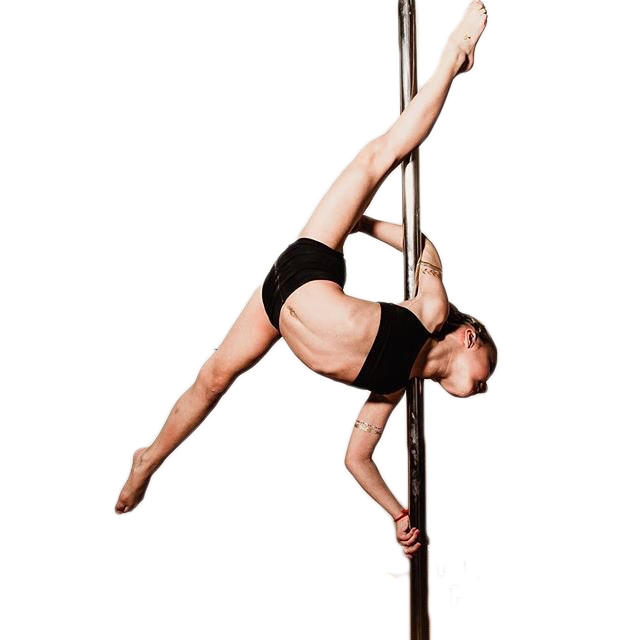 Pole Dance Png Image Hd (black)