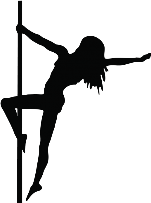 Pole Dance Png Pic (black)