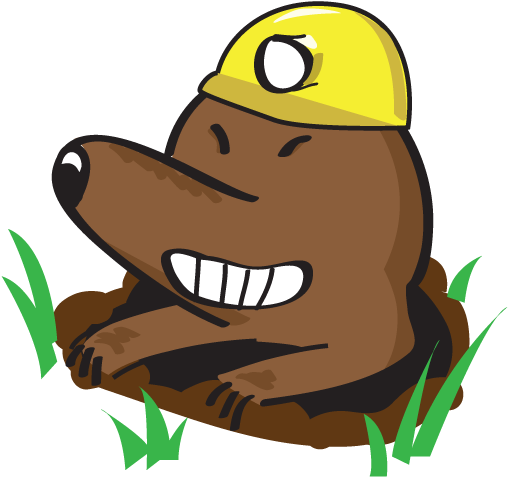 Mole Png (maroon, yellow, olive, black, white)