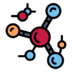 Molecule Science Chemistry Icon Free Nobackground Png Icon Download (silver, chocolate, black)