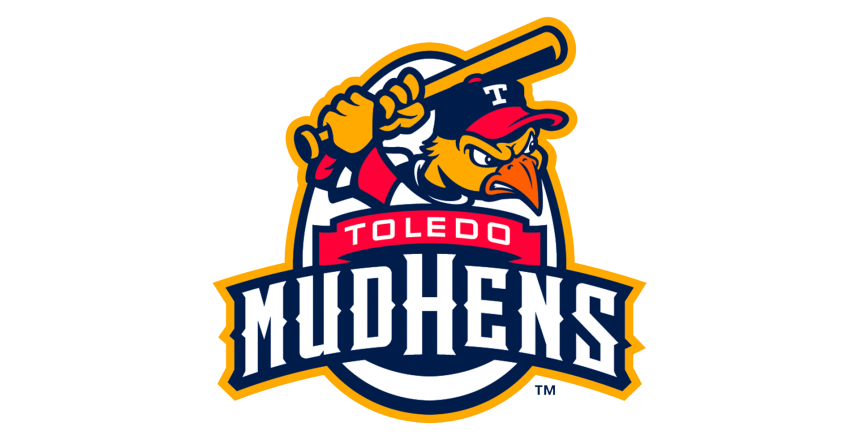 Toledo Mud Hens Png Image (red, black, white, navy, silver)