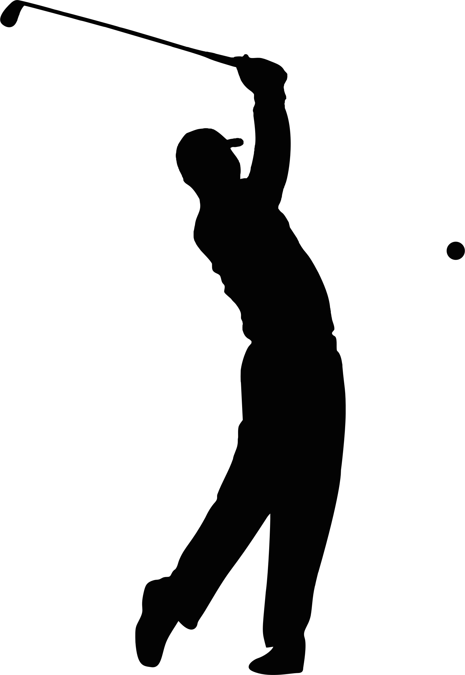 Golf Png File (black)