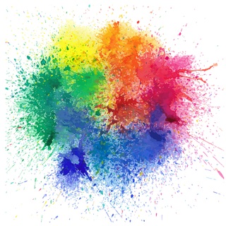 Holi Color Background Png Image (black)