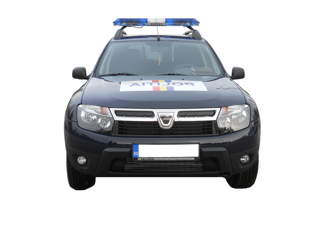 Police Car Png Image (black, white)