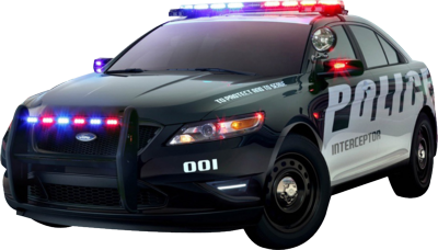 Police Png File (black, white)