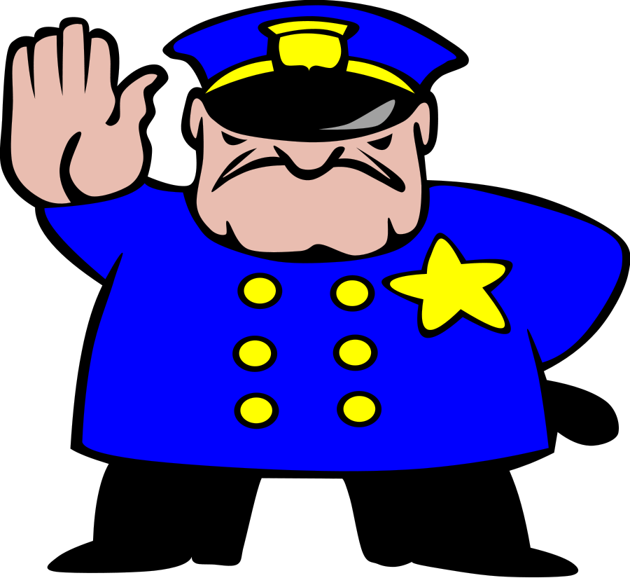 Police Png Picture (black, blue, pink, yellow)