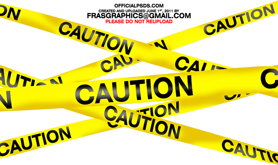 Police Tape Crime Png Cutout (gold, black, red, yellow)