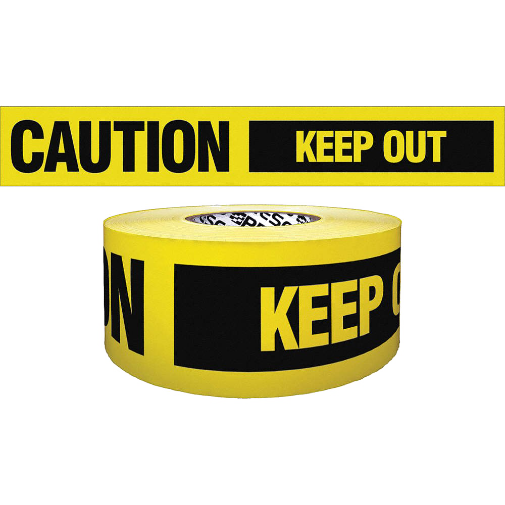 Police Tape Crime Png Photo (gold, black, white)