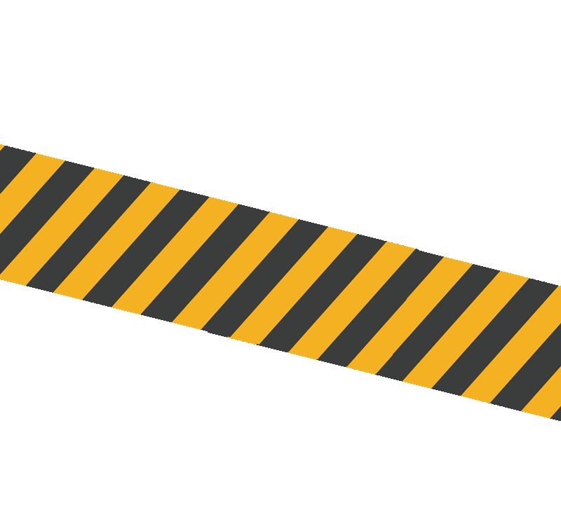 Police Tape Crime Png Pic (indigo, black, orange)