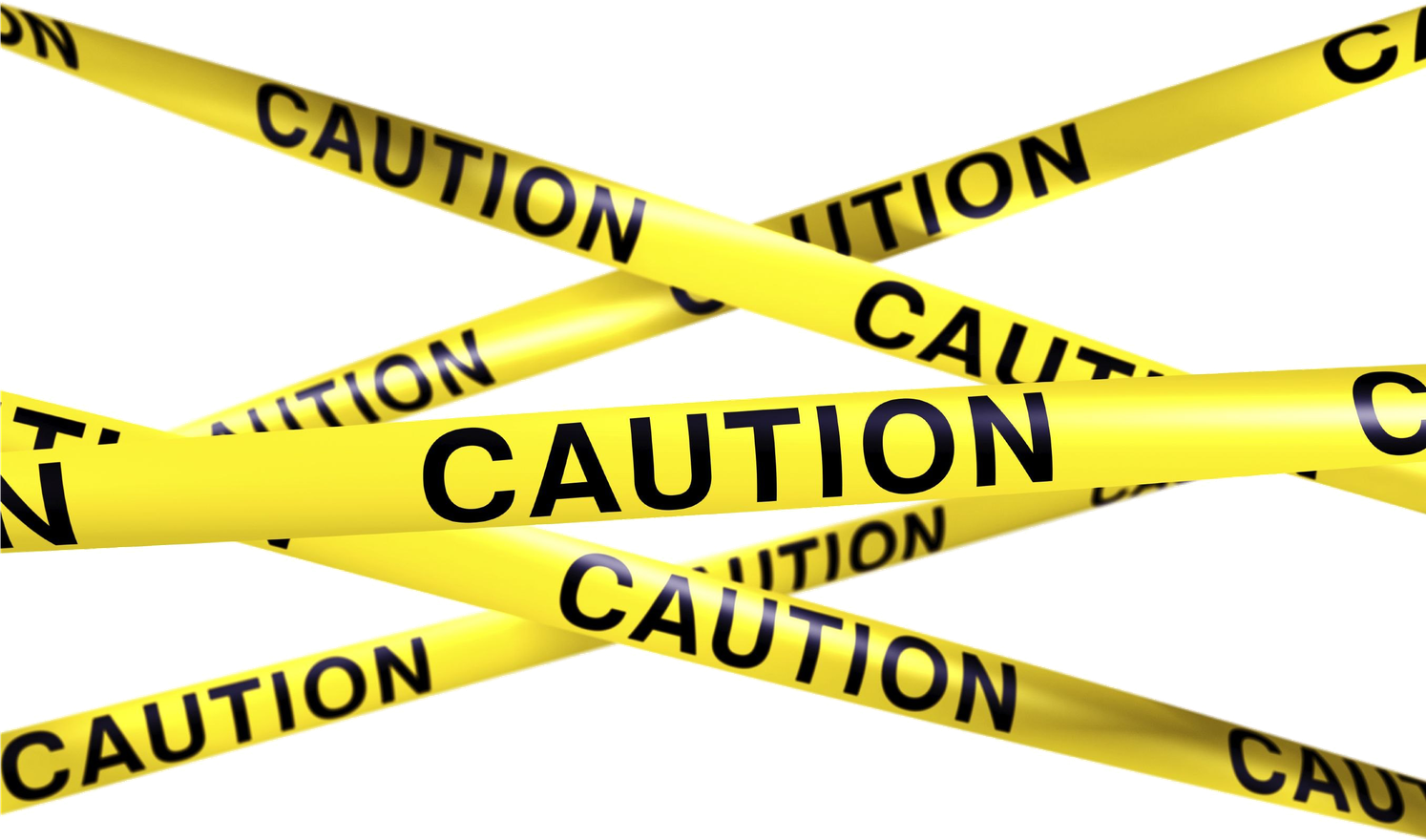 Police Tape Do Not Cross Png File (black, yellow)