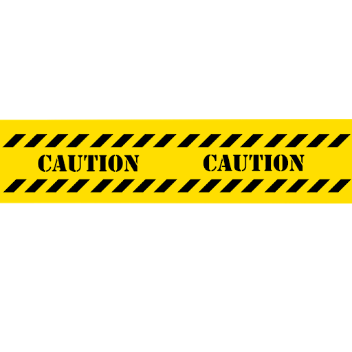 Police Tape Do Not Cross Png Hd Image (gold, black, orange)