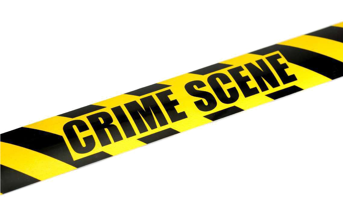 Police Tape Png (black)