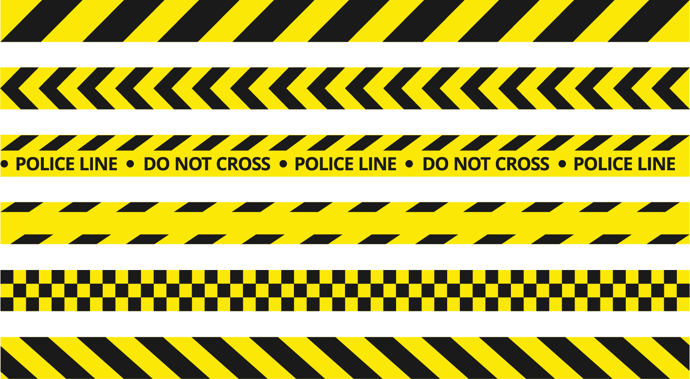 Police Tape Yellow Png Images (gold, white, yellow, black, beige)