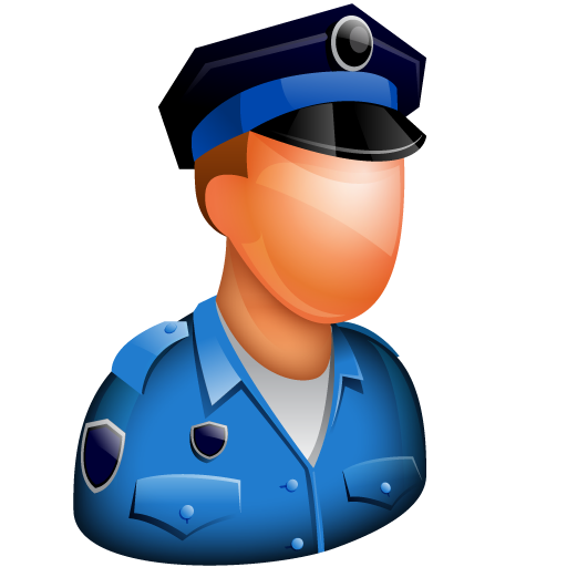 Police Avatar Person Free Png Icon Download (teal, gray, black)