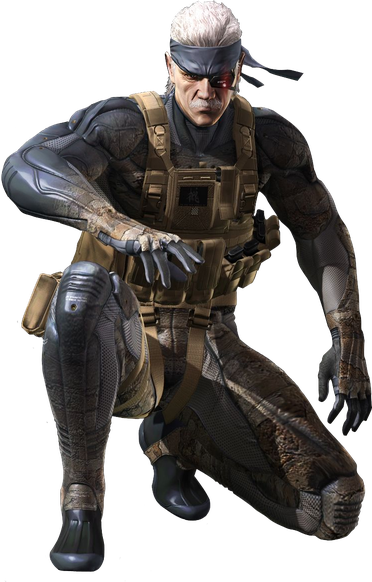 Solid Snake Png Free Download (black)