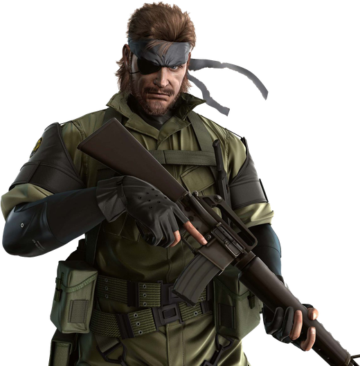 Solid Snake Png Pic (black)