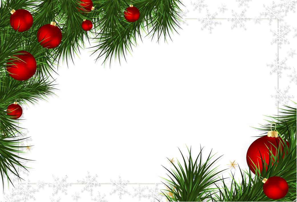 Holiday Frame Png File (black, lavender, white)