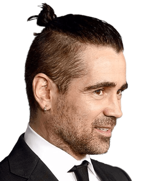 Colin Farrell Png Pic (gray, white, black)