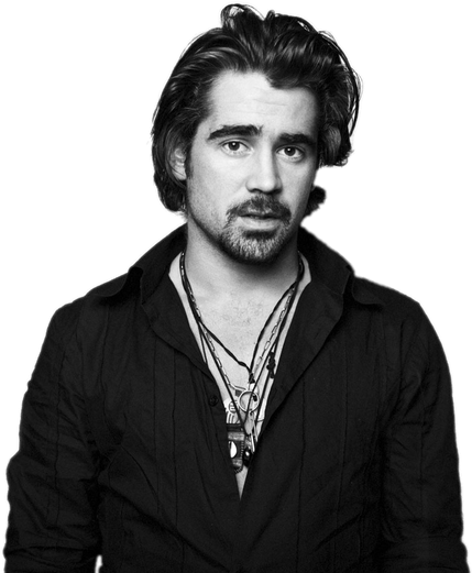 Colin Farrell Png (black)