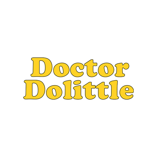 Dolittle Png File (black, gold)