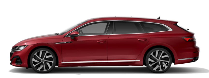 Volkswagen Arteon Shooting Brake Png Image (indigo, maroon, black)