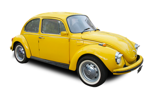 Volkswagen Beetle Png Isolated Hd (black, orange)