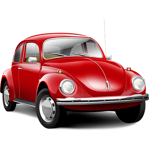 Volkswagen Beetle Png Picture (maroon, black, gray)