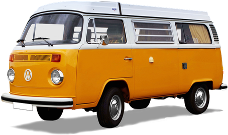 Volkswagen Bus Png Isolated Pic (black, gray, silver, chocolate)