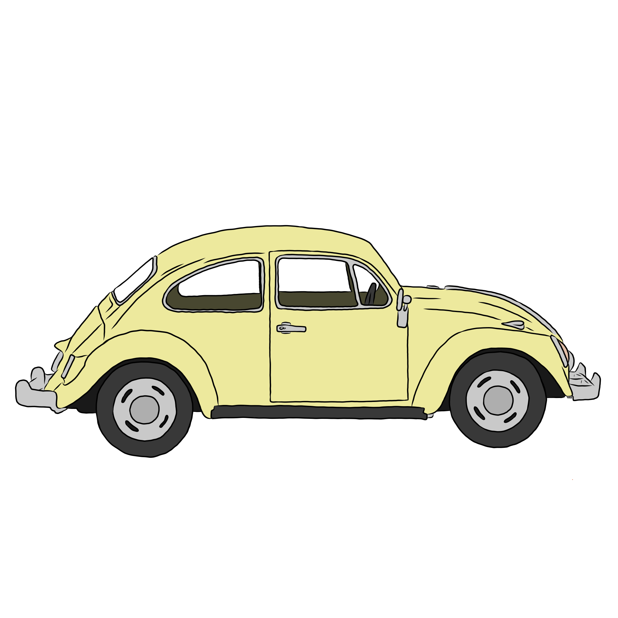 Volkswagen Fusca Png Picture (indigo, black, pink, beige)